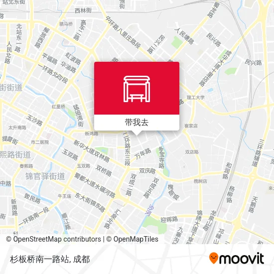 杉板桥南一路站地图