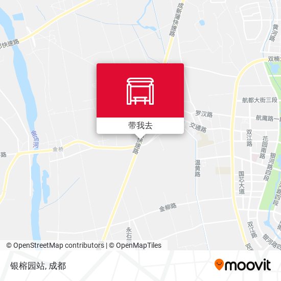 银榕园站地图