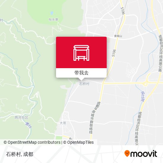 石桥村地图