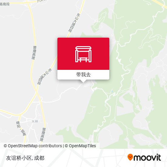 友谊桥小区地图