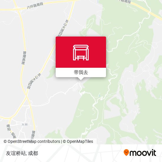 友谊桥站地图