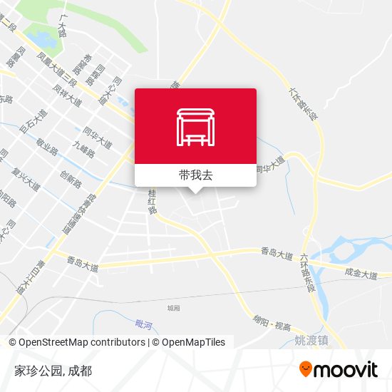 家珍公园地图