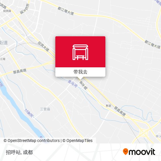 招呼站地图