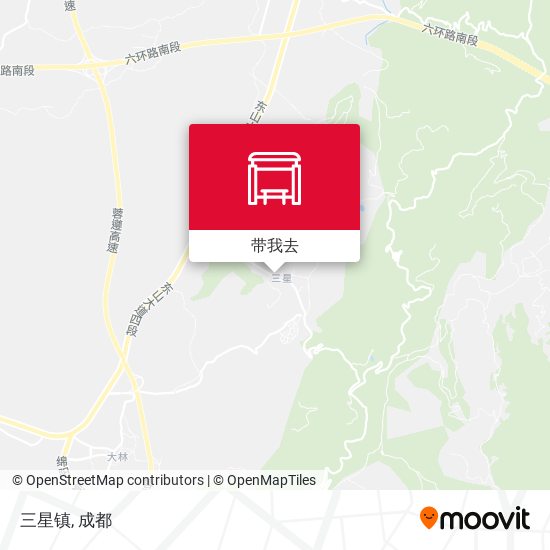 三星镇地图