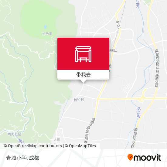青城小学地图