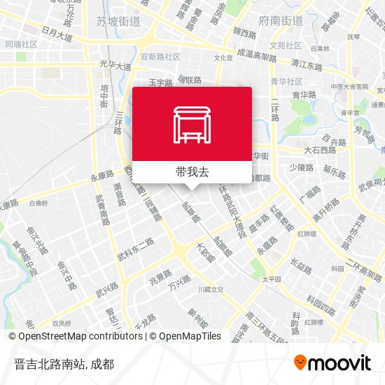 晋吉北路南站地图