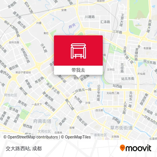 交大路西站地图