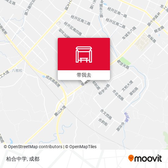 柏合中学地图