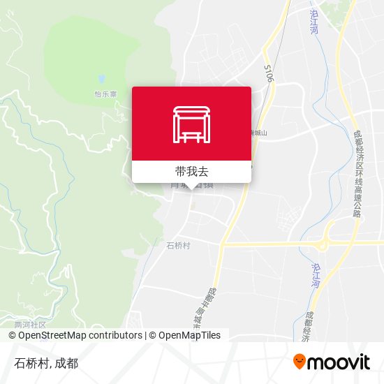 石桥村地图