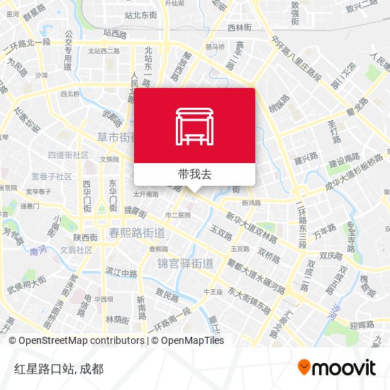 红星路口站地图