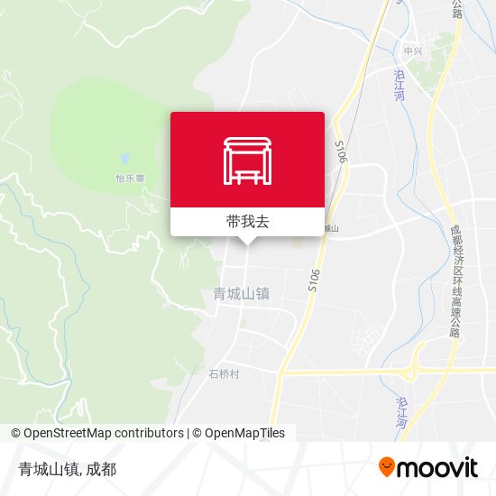 青城山镇地图