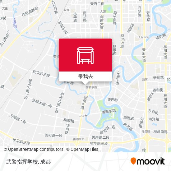 武警指挥学校地图