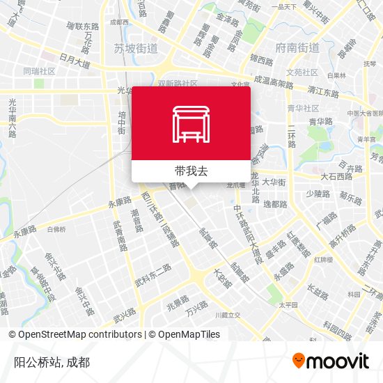 阳公桥站地图