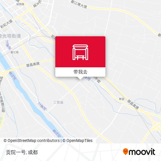 贡院一号地图