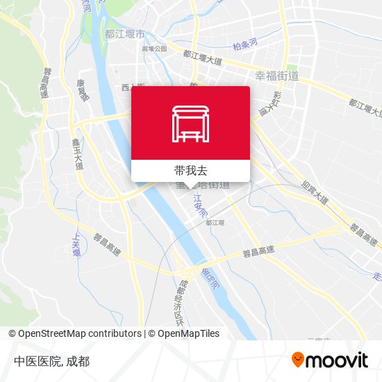 中医医院地图