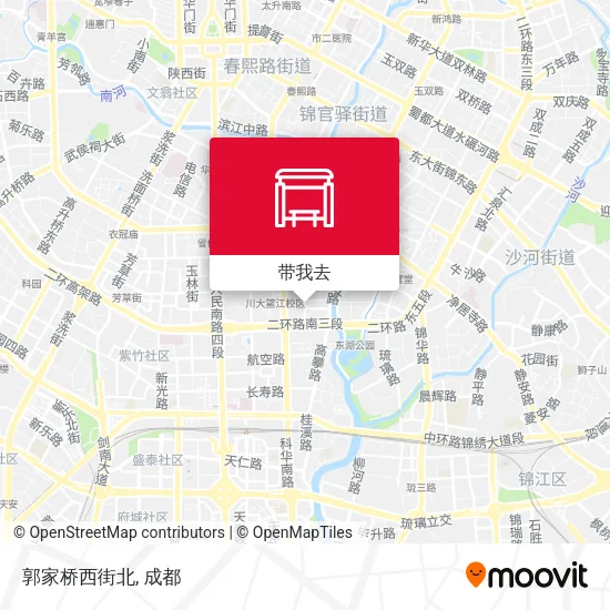 郭家桥西街北地图