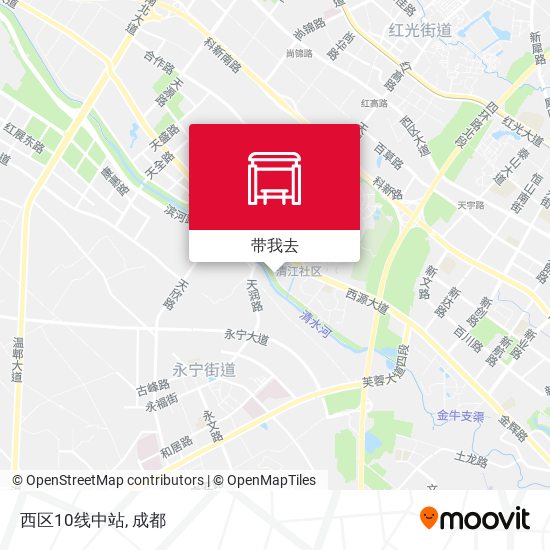 西区10线中站地图