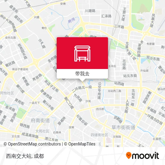 西南交大站地图