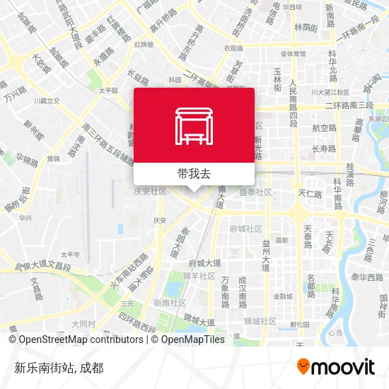 新乐南街站地图