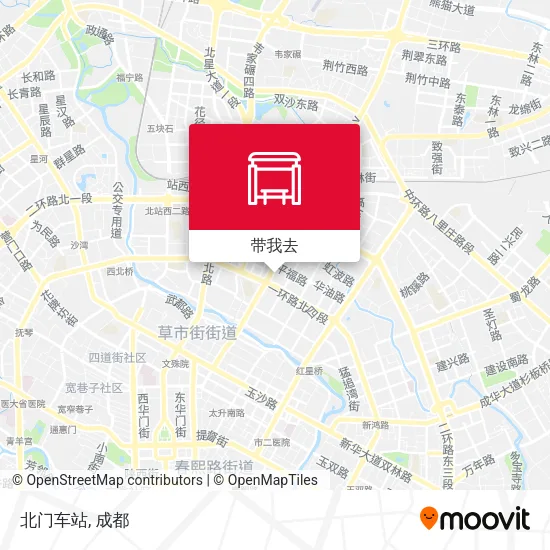 北门车站地图