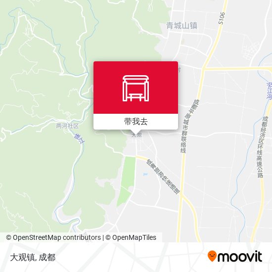 大观镇地图