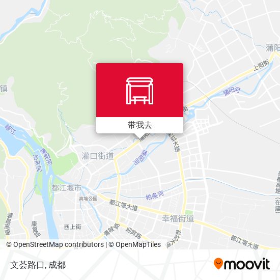 文荟路口地图