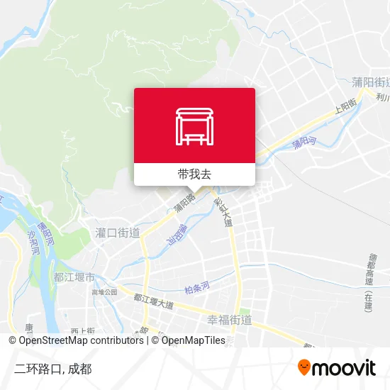 二环路口地图