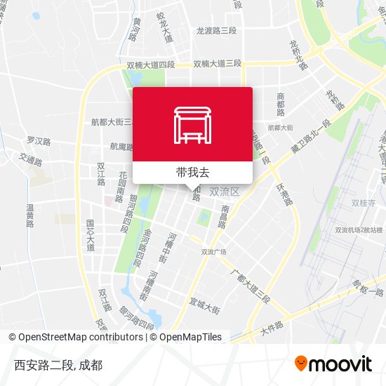 西安路二段地图
