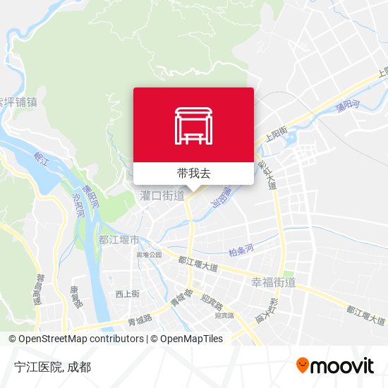 宁江医院地图