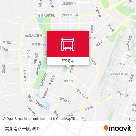 棠湖南路一段地图