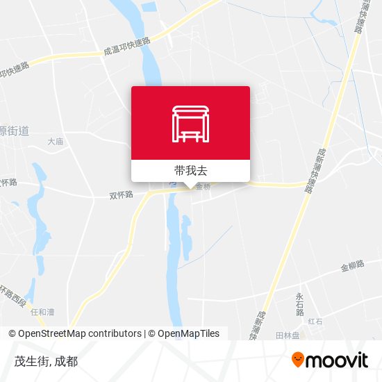 茂生街地图