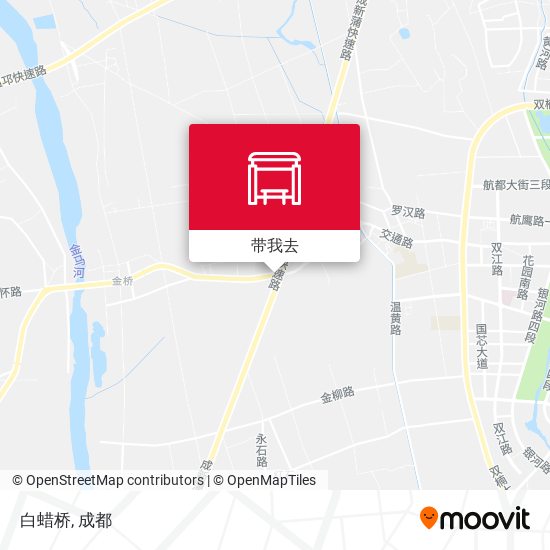 白蜡桥地图