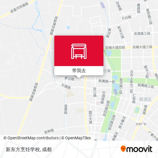 新东方烹饪学校地图