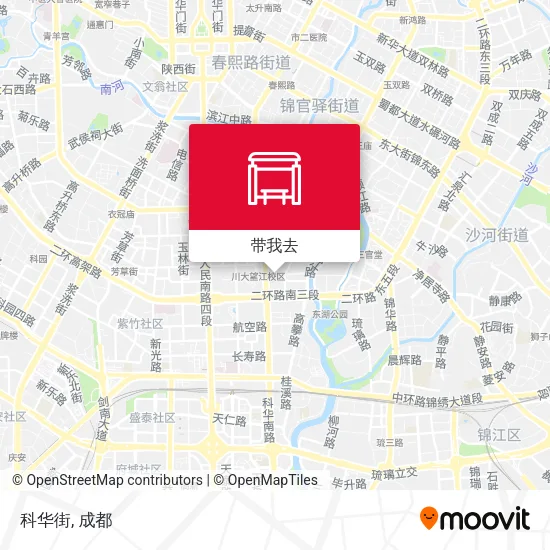 科华街地图