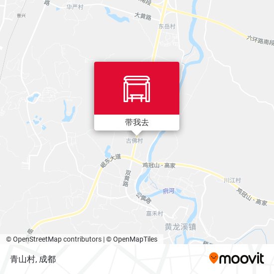 青山村地图