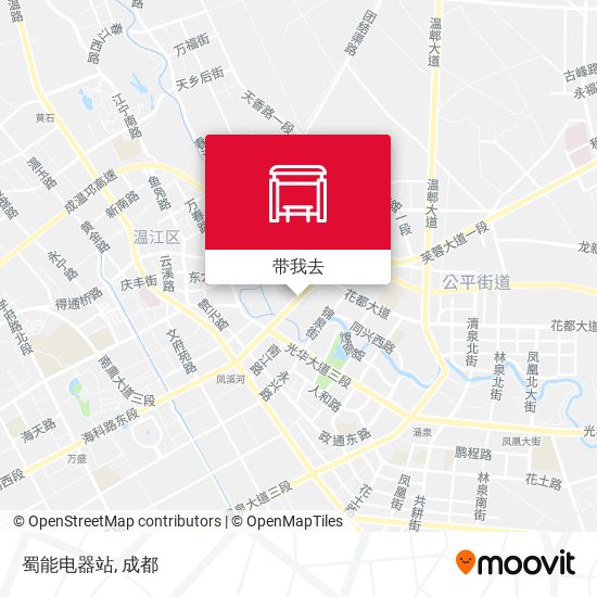 蜀能电器站地图