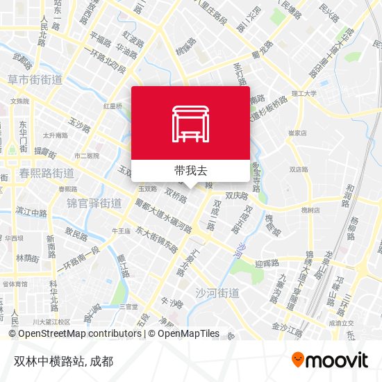 双林中横路站地图