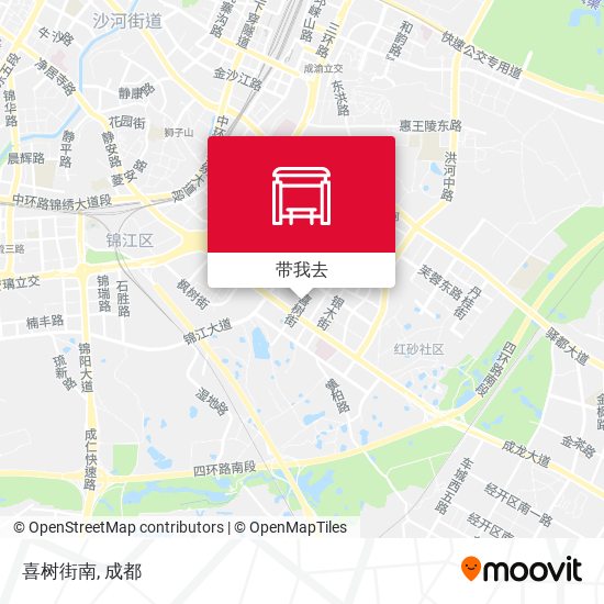 喜树街南地图