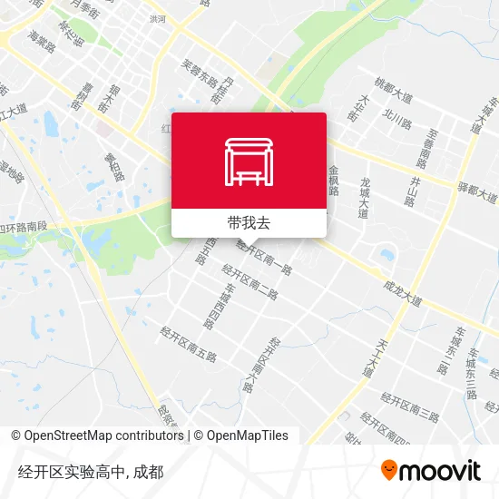 经开区实验高中地图