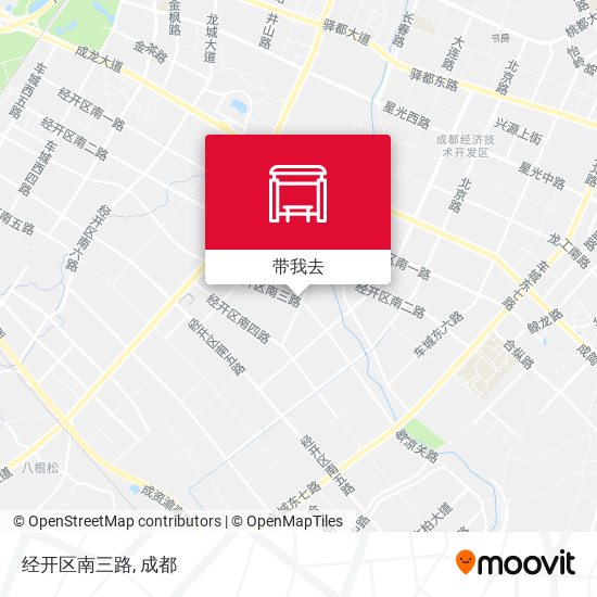 经开区南三路地图