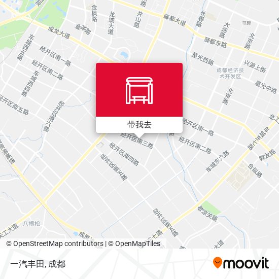 一汽丰田地图