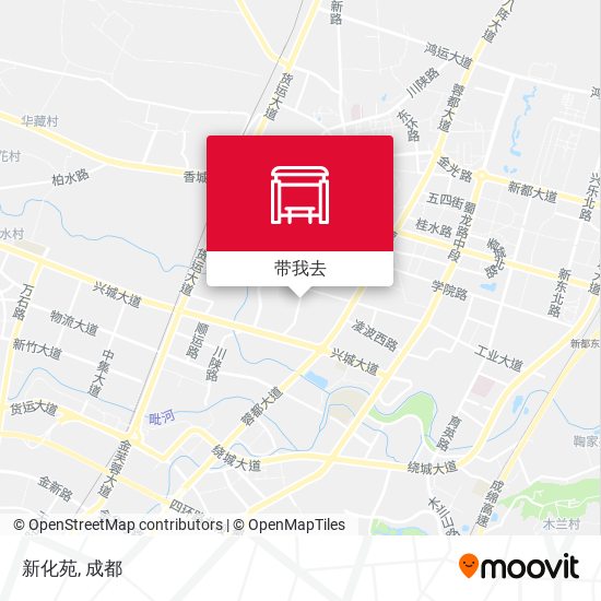 新化苑地图