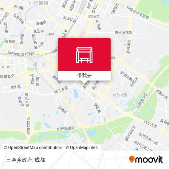 三圣乡政府地图