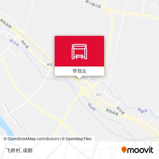 飞桥村地图