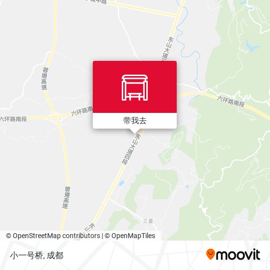 小一号桥地图