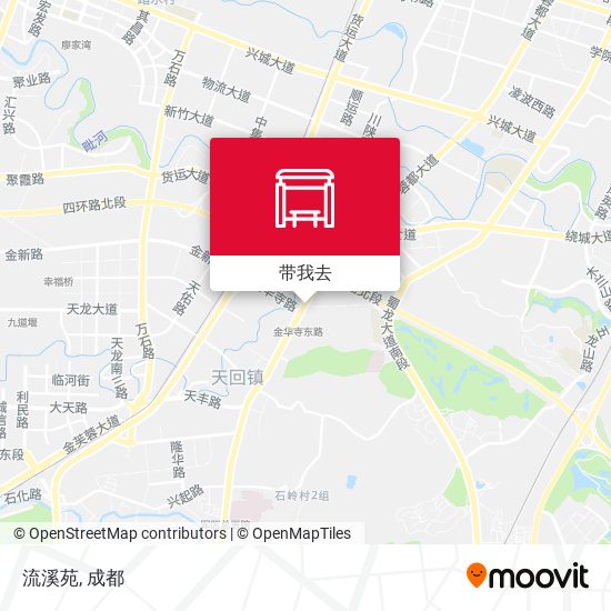 流溪苑地图