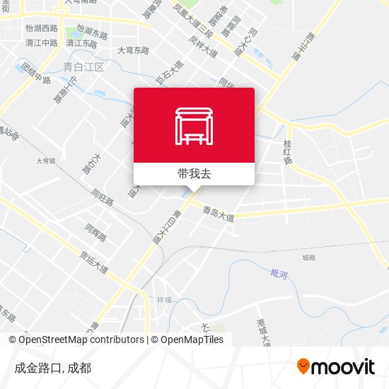成金路口地图