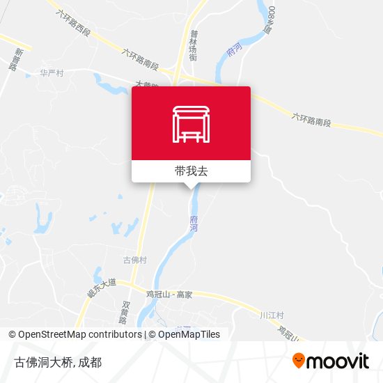 古佛洞大桥地图