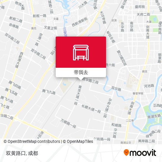 双黄路口地图