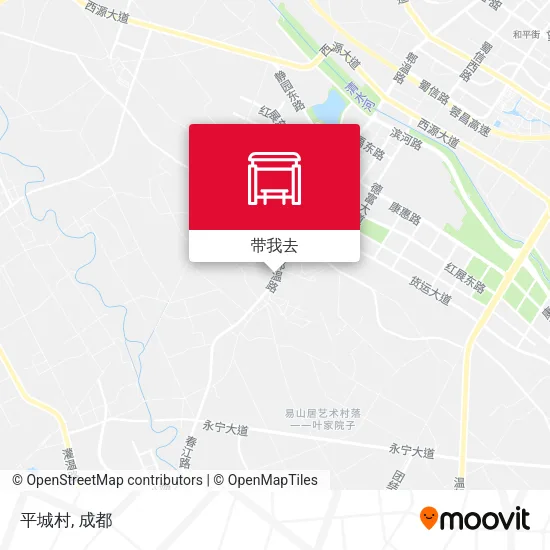 平城村地图
